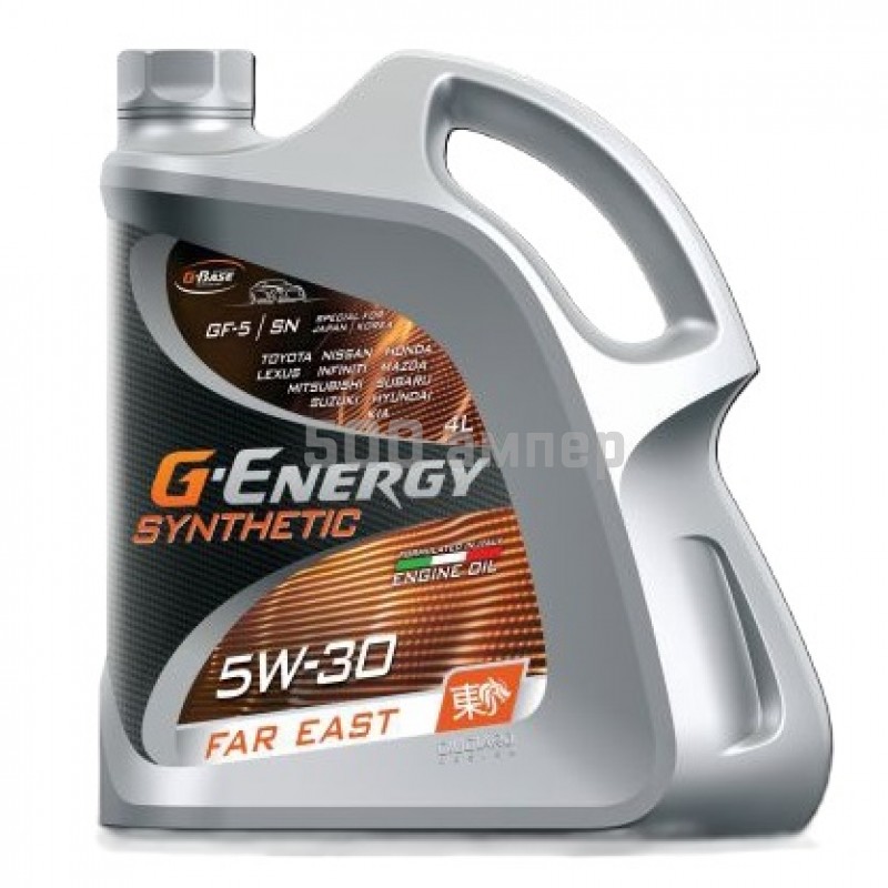 Масло моторное G-Energy Synthetic Far East 5W-30 5л 253142416