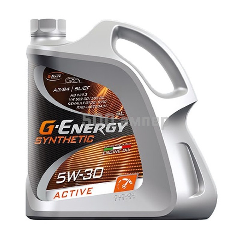 Масло моторное G-Energy Synthetic Active 5W-30 5л 253142406