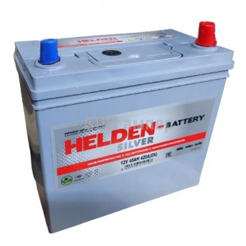 Аккумулятор HELDEN JIS 70Ah 690A R+ (260x176x225) SMF75D23R