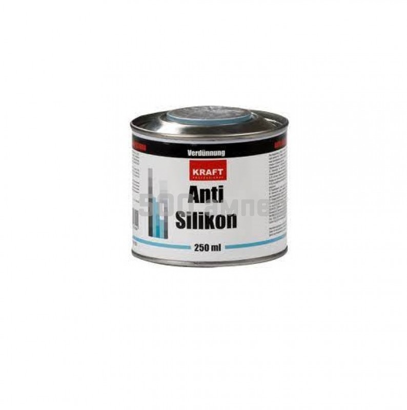 Добавка антисиликон "KRAFT ANTI SILIСON" для лаков, красок и грунтов, 0,25л 067001