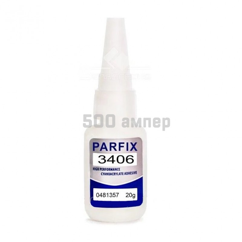 Клей цианакрилатный PARFIX для резины, пластика, металла 20г 680077