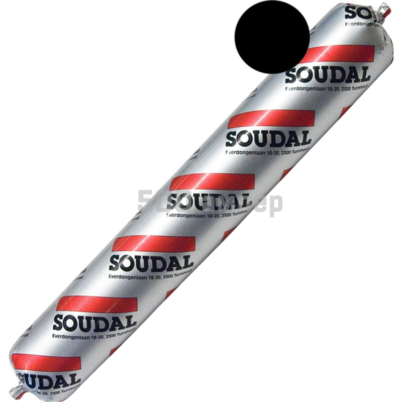 Клей-герметик Soudal Soudaflex 40FC 600мл, черный 5704682