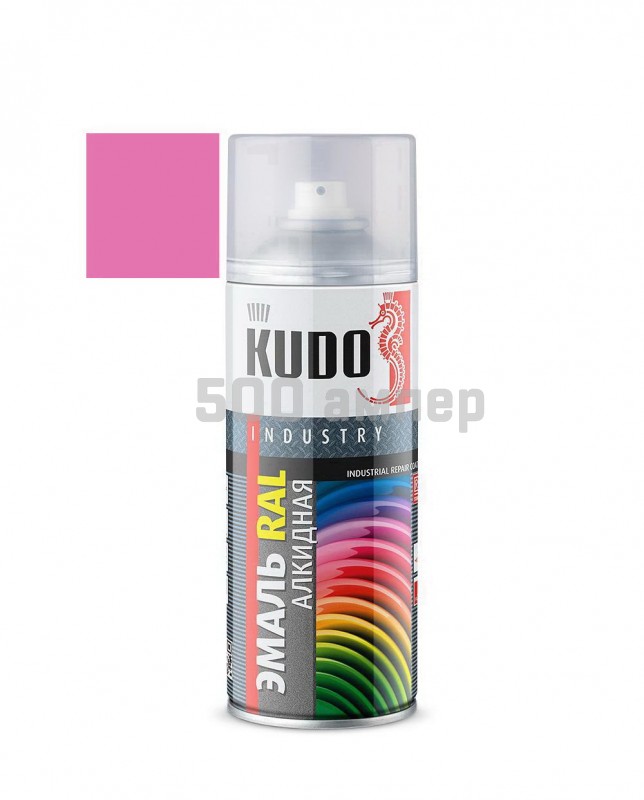 Краска KUDO розовая 500мл (KU-4003) 35975