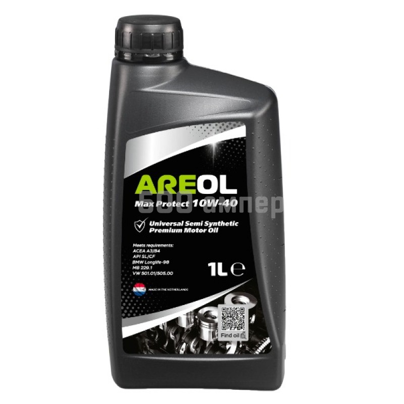 Масло моторное AREOL 10W40 Max Protect 1L 33647