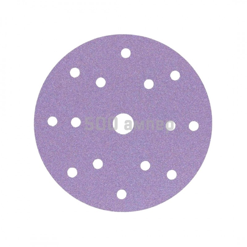 Шлифовальный круг SMIRDEX  P080 Ceramic 150мм 15отв 740415080