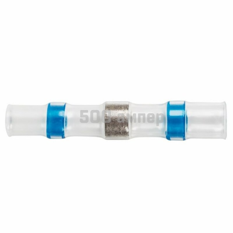 Соединитель термоусаживаемый REXANT под пайку 40мм, 1.52.5 мм, ПКт 2.5, синий 08-0753