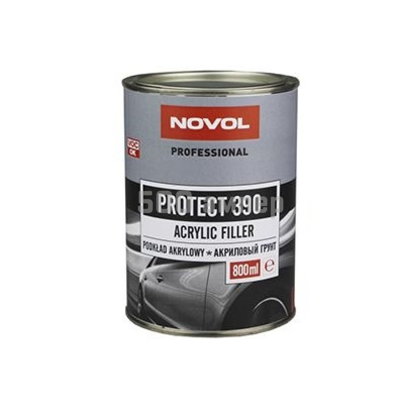Акриловый грунт NOVOL PROTECT 390 4:1 серый 0,8л 90845