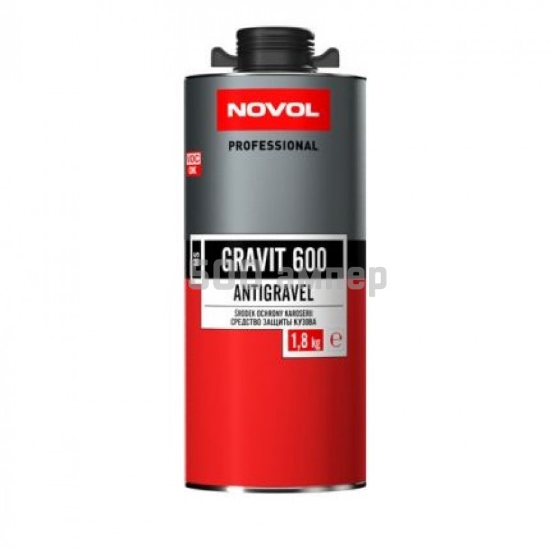 Антигравийное покрытие NOVOL GRAVIT 600 MS серый 1,8кг 37818