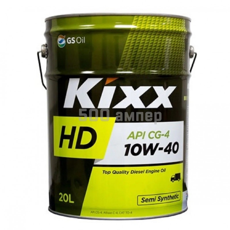 Масло моторное KIXX HD CG-4 10W40 20л L5255P20E1