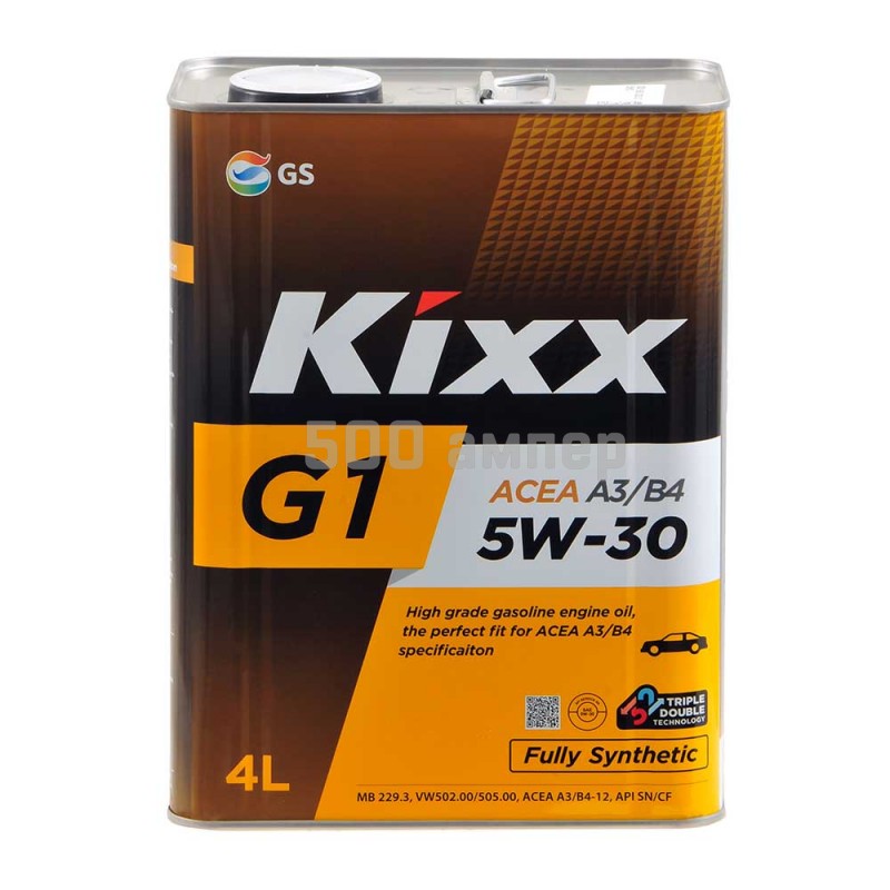 Масло моторное KIXX G1 A3/B4 5W30 4л L531044TE1