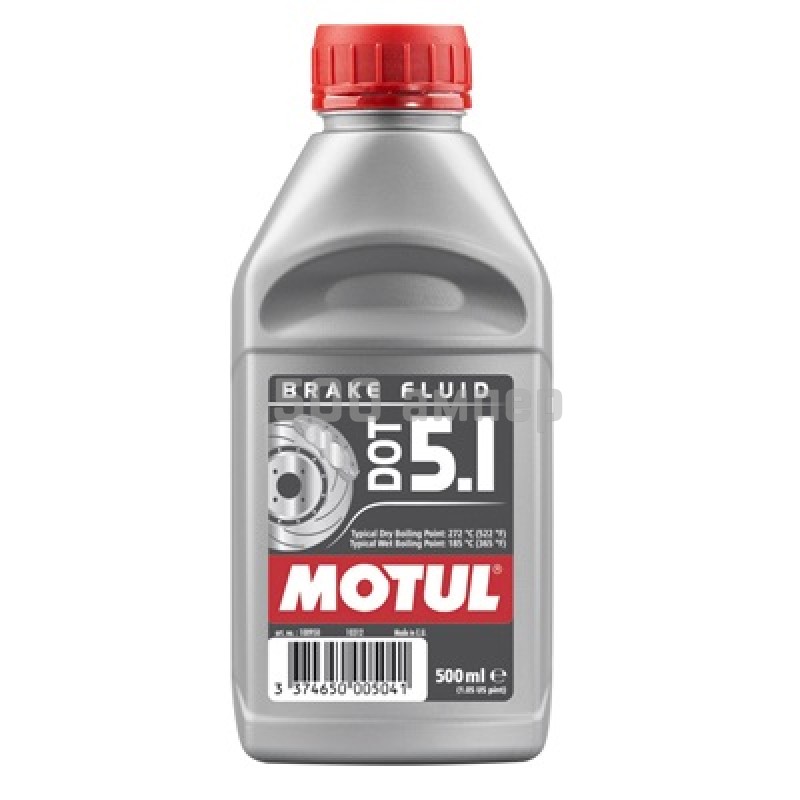 Жидкость тормозная MOTUL DOT 5.1 BRAKE FLUID 0.5л 100950