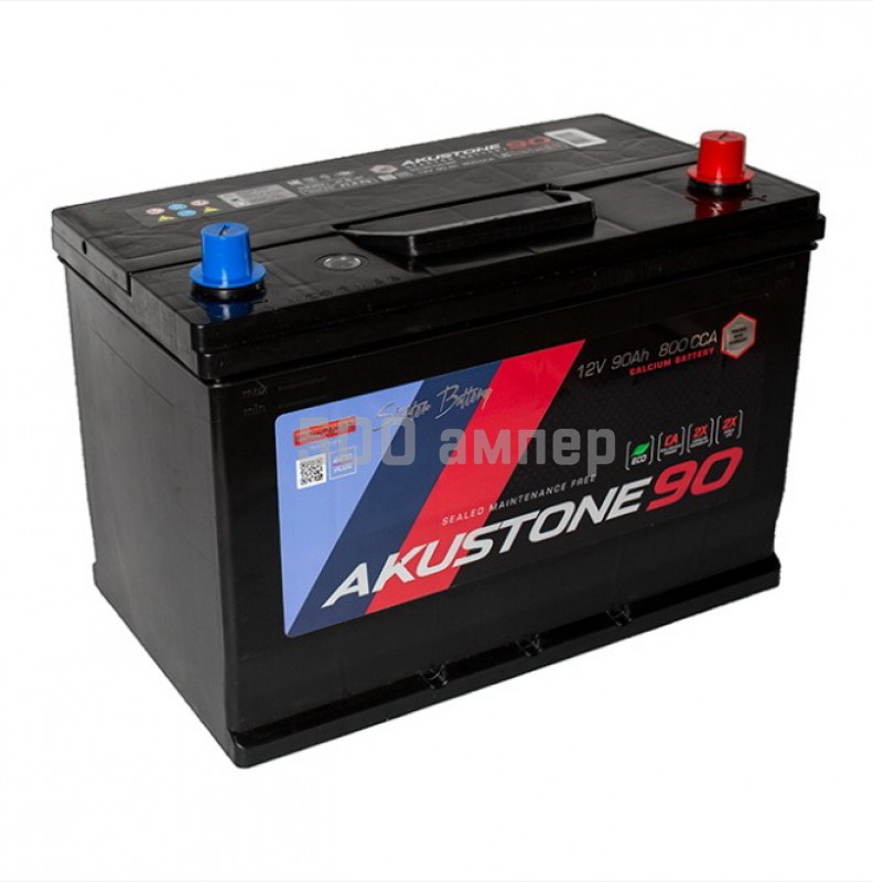 Аккумулятор Akustone Asia 90Ah 800А R+ 36409