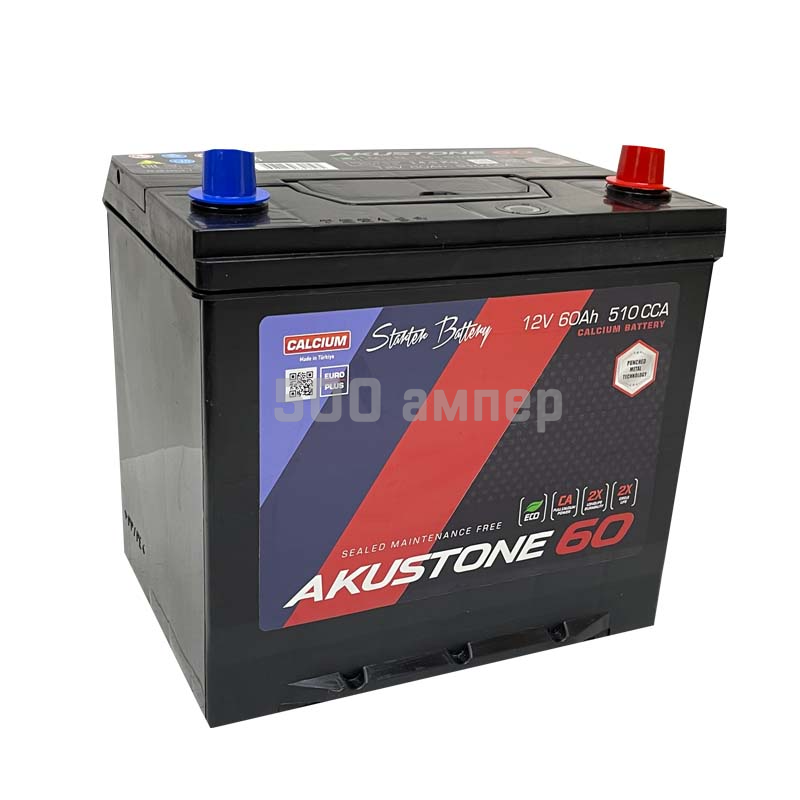 Аккумулятор Akustone Asia 60Ah 510А R+ 36411