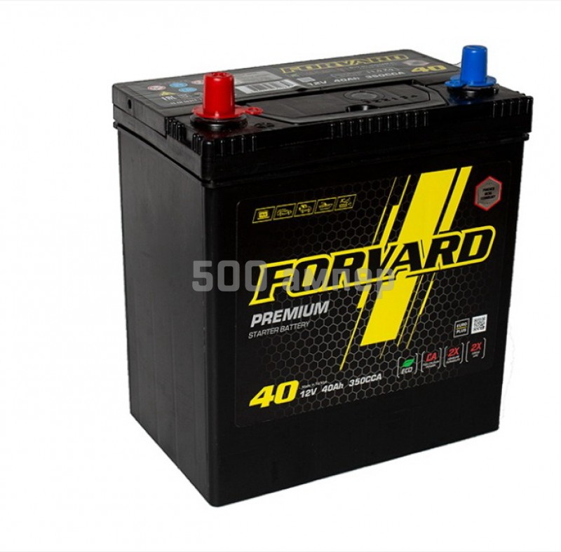 Аккумулятор Forvard Premium Asia 40Ah 350А L+ 36414