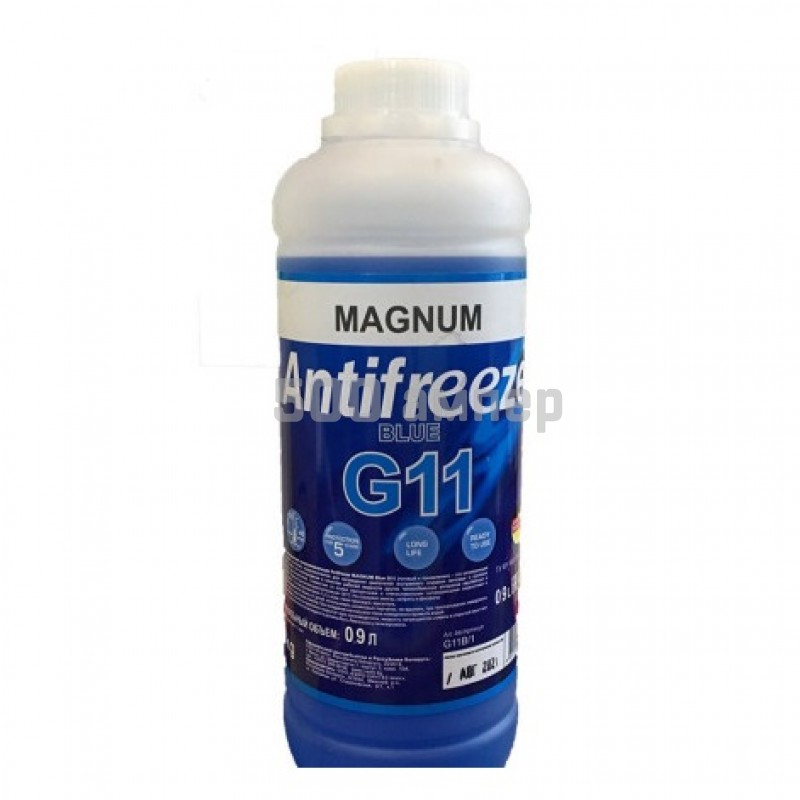 Антифриз MAGNUM G11 синий, 0.9л G11B/1