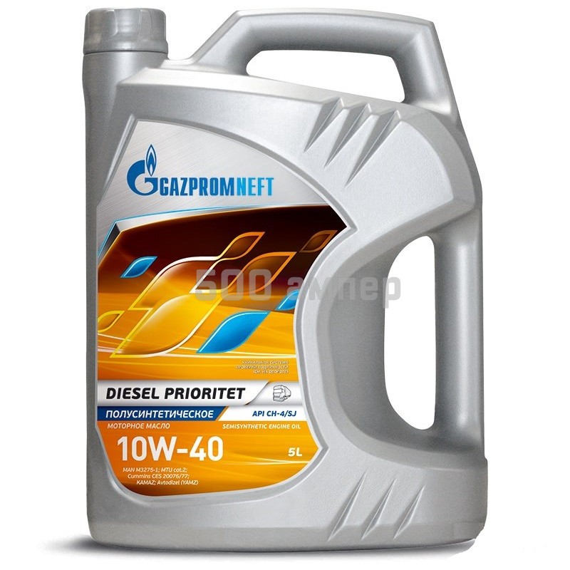 Масло моторное GAZPROMNEFT Diesel Prioritet 10W-40 5л 253142109