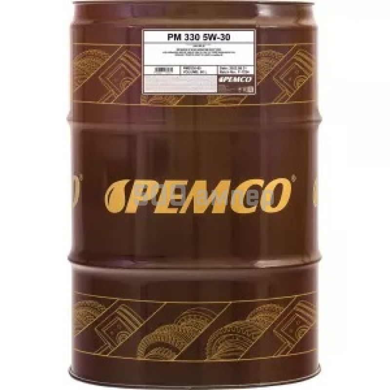 Масло моторное PEMCO 330 5W-30  SN/CH-4 60л ESTER PM0330-60 56847