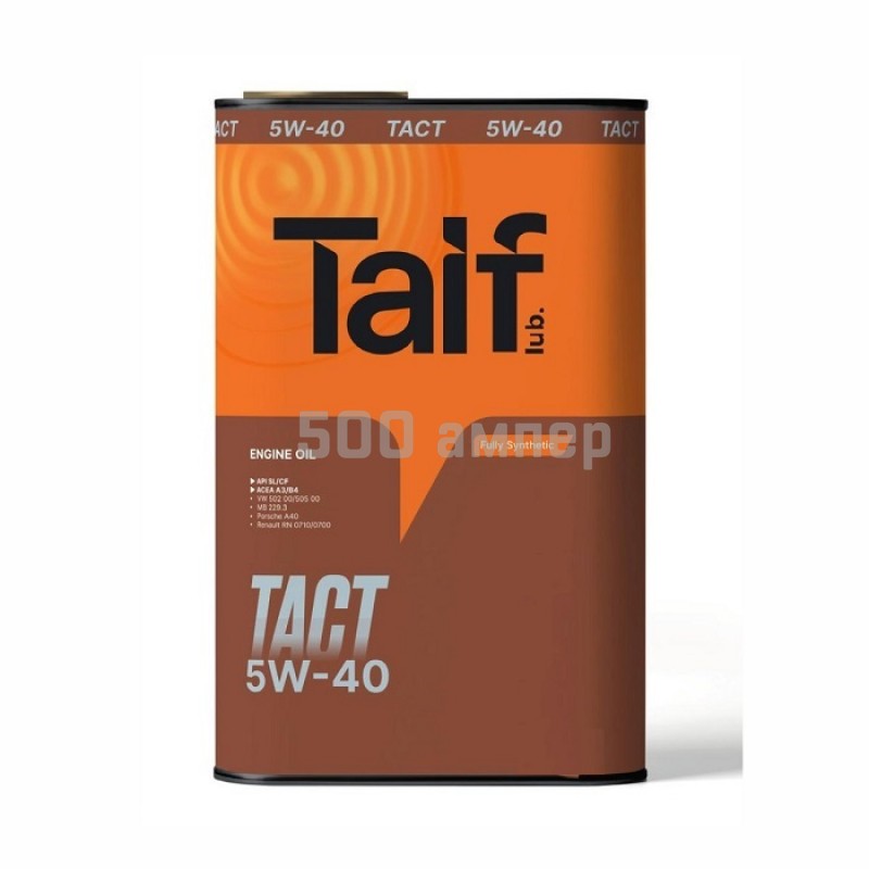 Масло моторное TAIF TACT 5W-40, 1л 211053