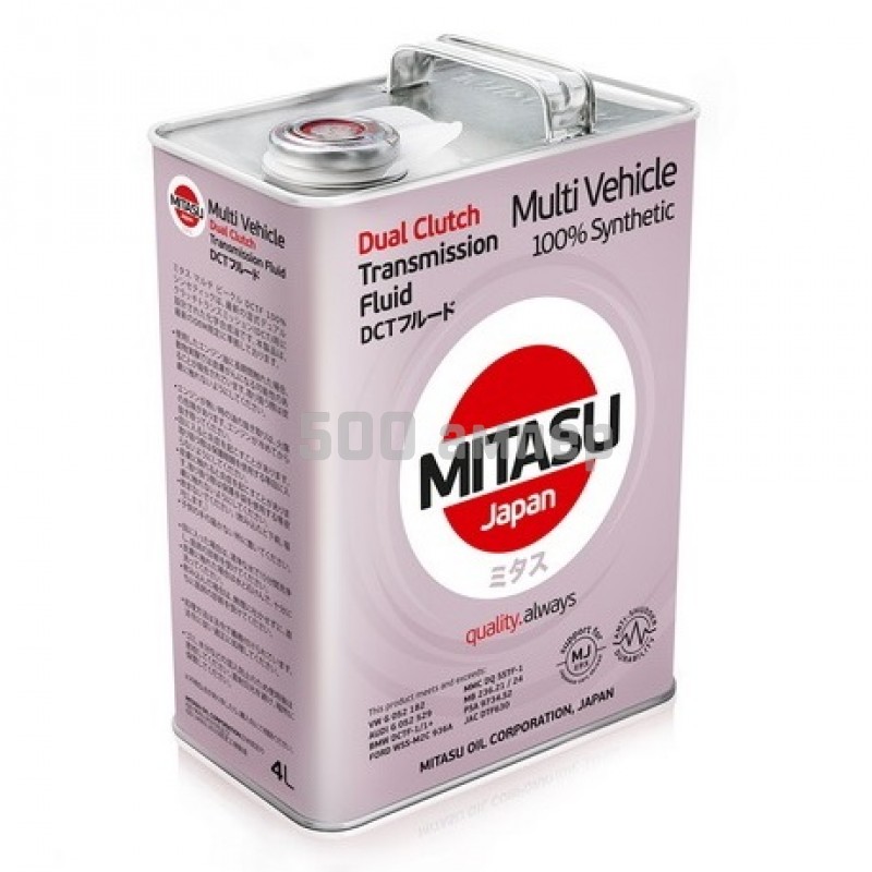 Масло трансмиссионное MITASU MULTI VEHICLE DCTF 4л MJ-351-4