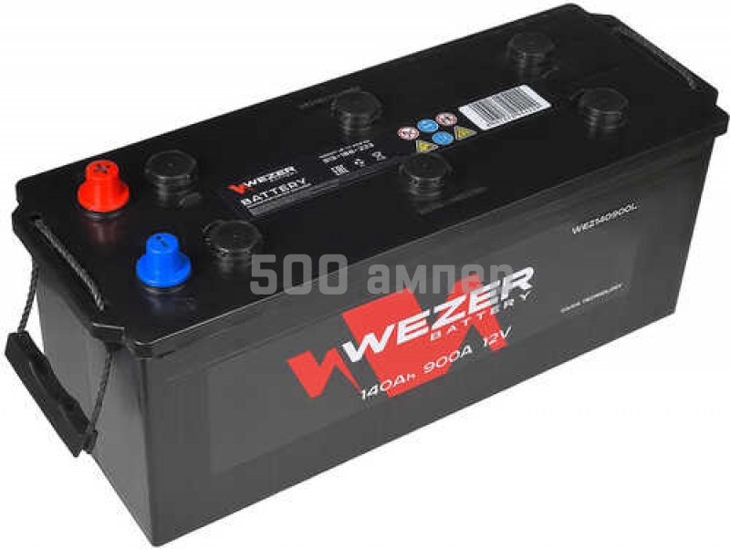 Аккумулятор WEZER 140Ah 900A +слева WEZ140900L_WZR