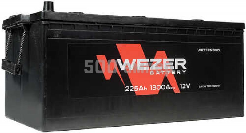 Аккумулятор WEZER  225Ah 1300A +слева WEZ2251300L_WZR