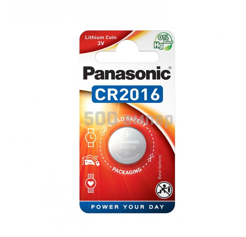 Батарейка Panasonic CR2016 36258