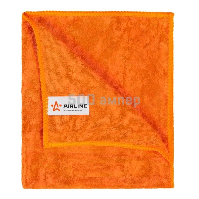 Салфетка из микрофибры AIRLINE (ABA02) 35x40см, оранжевая ABA02_ARL
