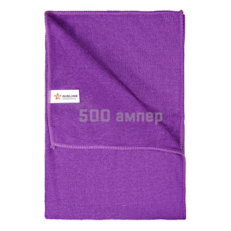 Салфетка из микрофибры AIRLINE (ABA06) фиолетовая, 40x60см ABA06_ARL