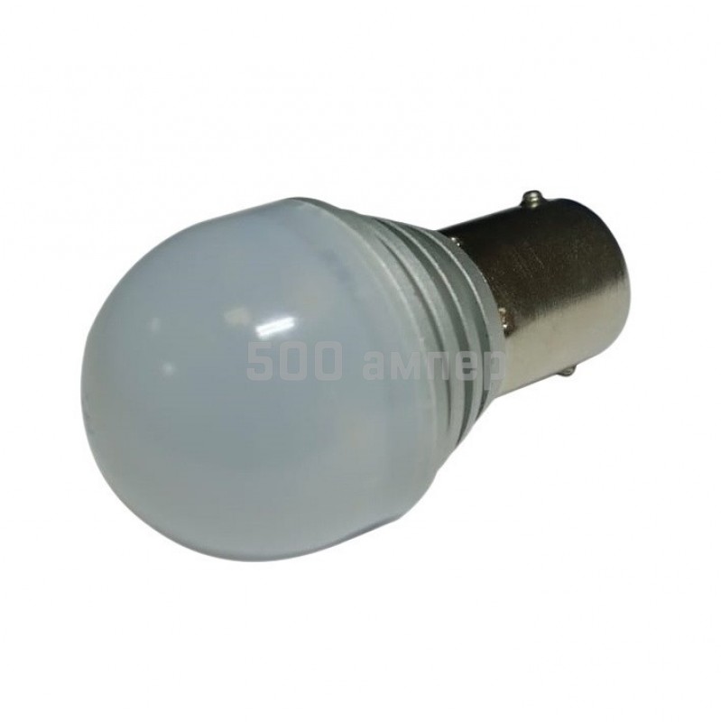 Лампочка светодиодная AVS (A40571S) белый (BA15S) 12SMD 2835 9-15V A40571S_AV1