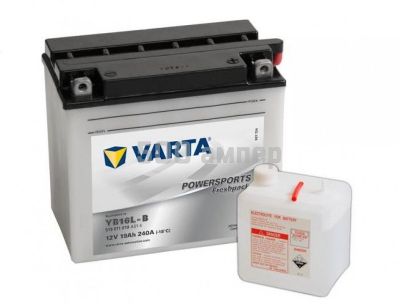 Аккумулятор VARTA Moto 19 Ah YB16L-B (519 011 019) 519011019_VAR