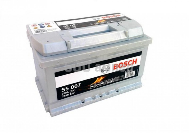 Аккумулятор Bosch S5 007 74 Ah 750 А (574 402 075) 0092S50070_BCH