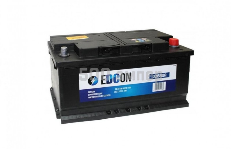 Аккумулятор Edcon 100Ah 830A (-+) DC100830R DC100830R_EDC
