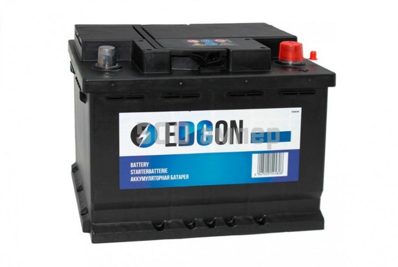 Аккумулятор Edcon 60Ah 540А (-+) DC60540R DC60540R_EDC