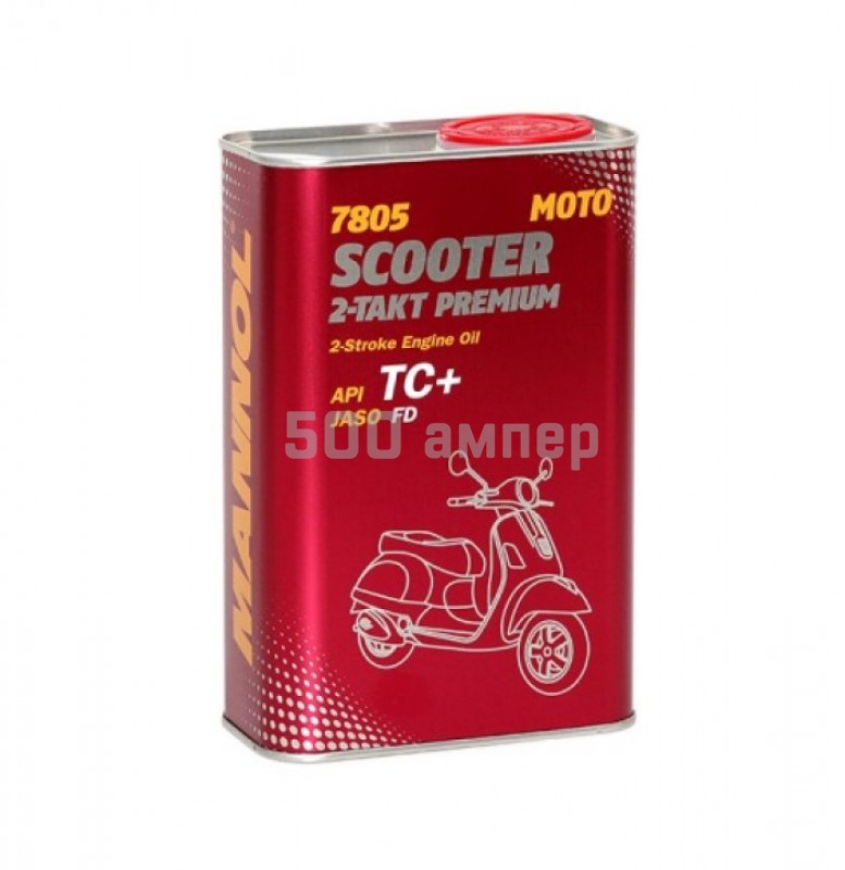 Масло Mannol 2-такт Premium Scooter 1л (7805) 20653