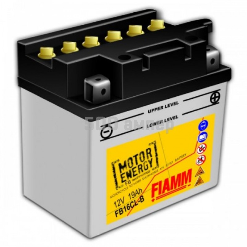 Аккумулятор FIAMM Moto 19 Ah (7904459) FB16CL-B 7904459