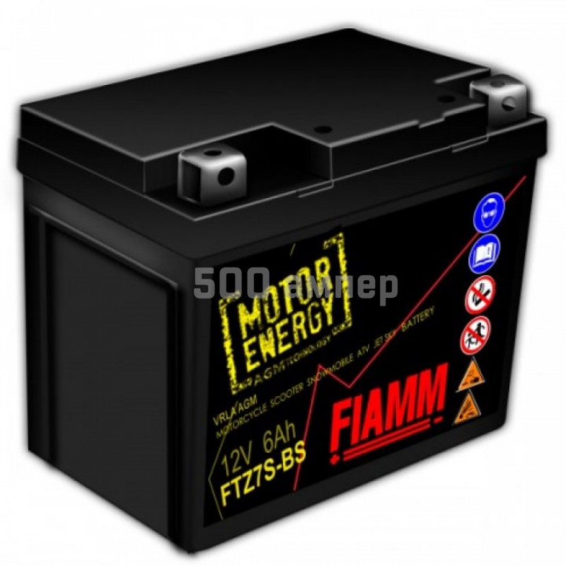 Аккумулятор FIAMM Moto 6 Ah (7904201) FTZ7S-BS 12764