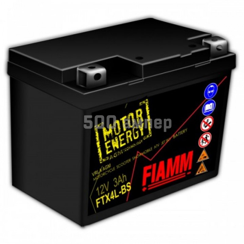 Аккумулятор FIAMM Moto 4 Ah (7904475) FTX4L-BS 9843