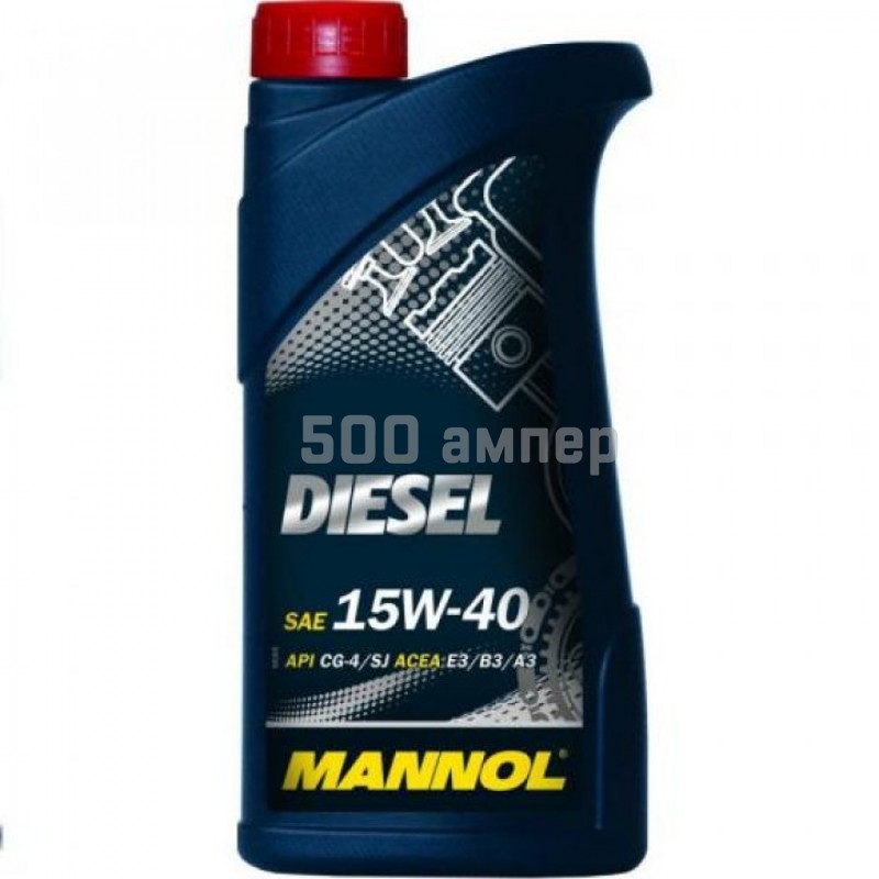Масло Mannol Diesel 15w40 CF-4 1л минеральное 3617