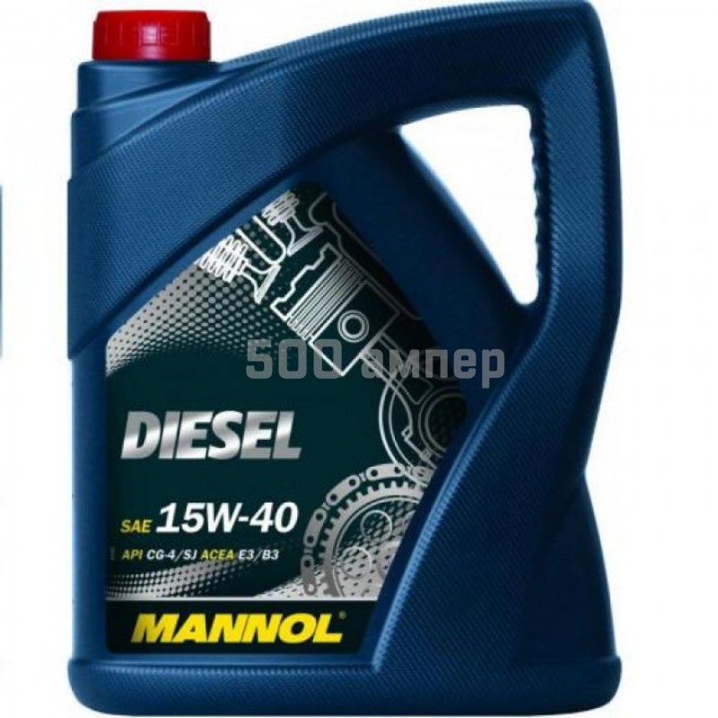 Масло Mannol Diesel 15w40 CF-4 5л минеральное 3618