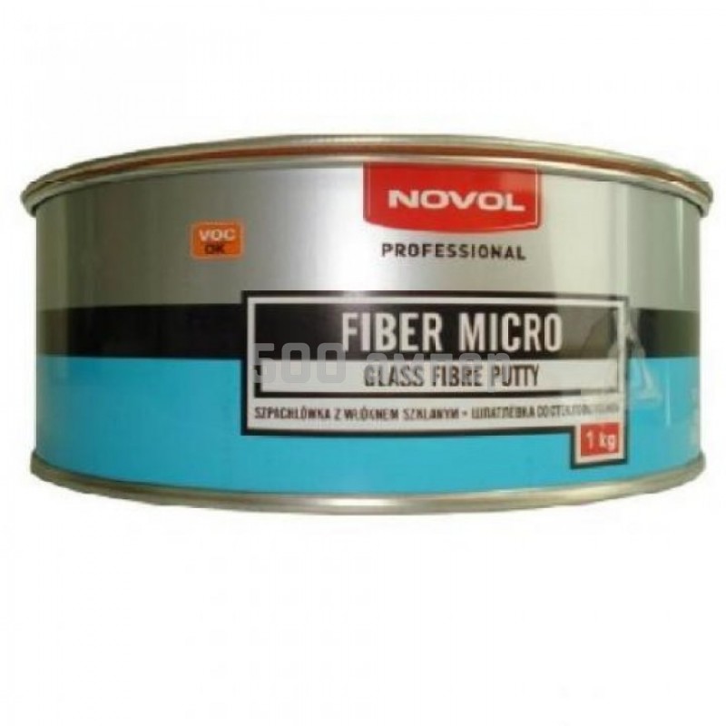 Шпатлевка NOVOL Fiber Micro 1kg (1233) 6625