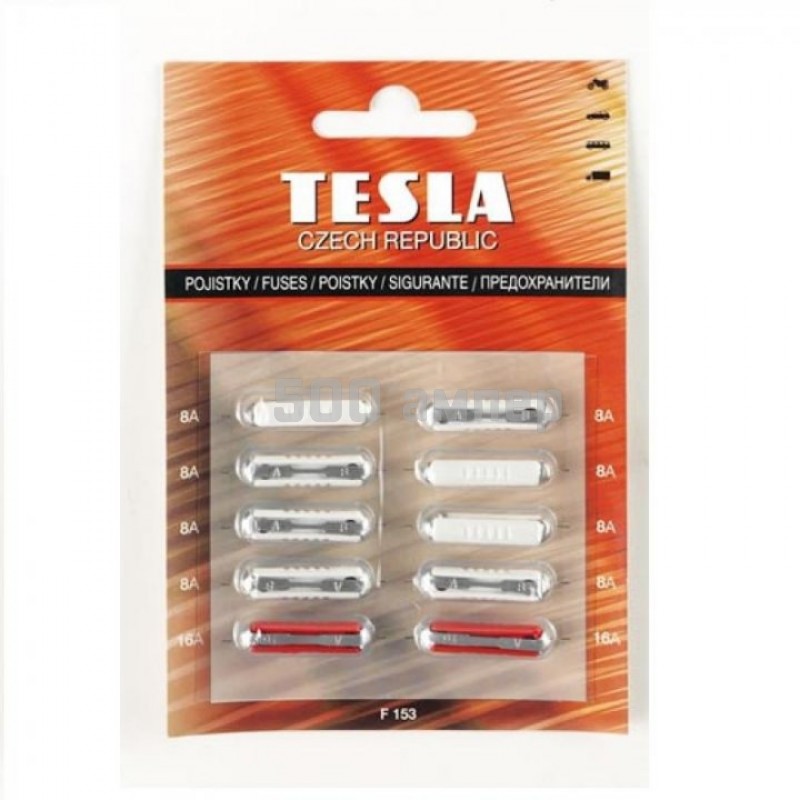 Предохранитель Tesla пальчиковые F153 (8А,16А) 4589