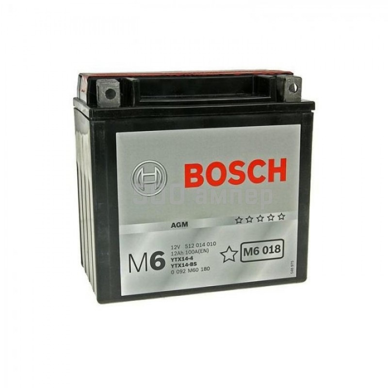 Аккумулятор Bosch Moto YTX14-BS (0092M60180) 0092M60180_BCH