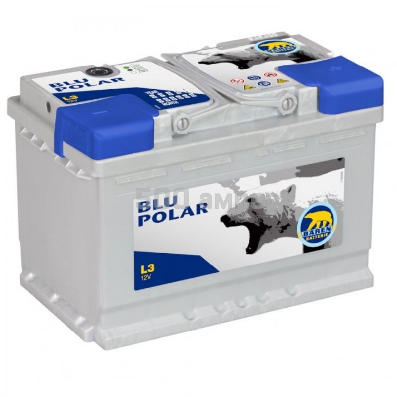 Аккумулятор Baren Polar Blu 50Ah 520A (-+) 7905617_BAN