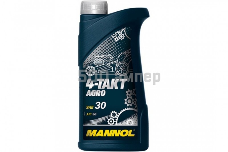 Масло Mannol 4-такт Agro SAE30 0.6л металл 22874