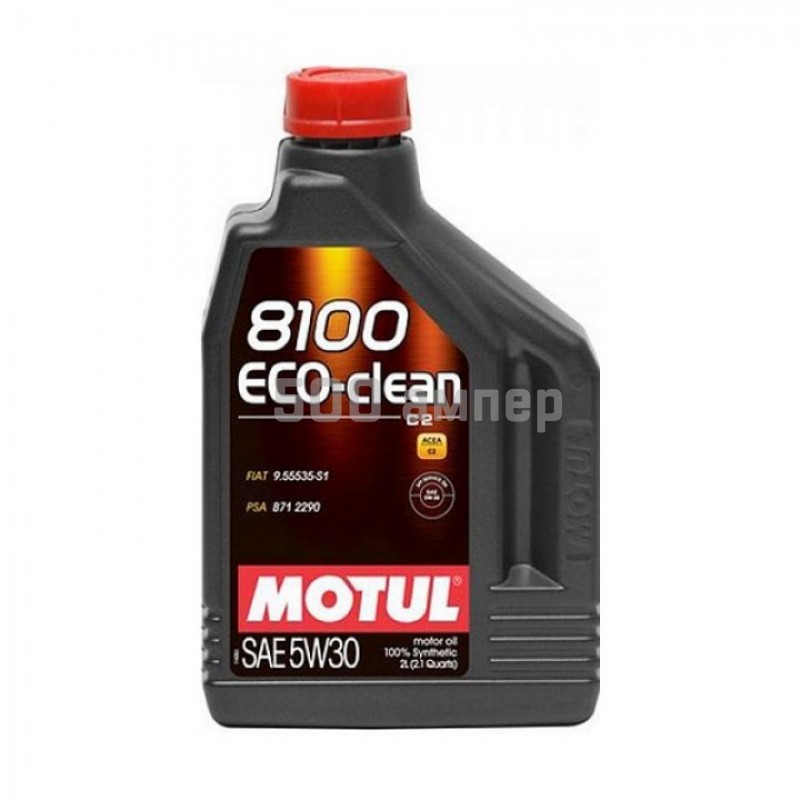 Масло Motul 5W30 8100 Eco-clean+ 1L 101580