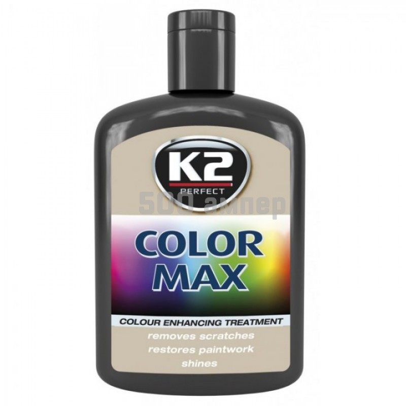 K2 Полировальная паста Color Max черная 200мл 23601