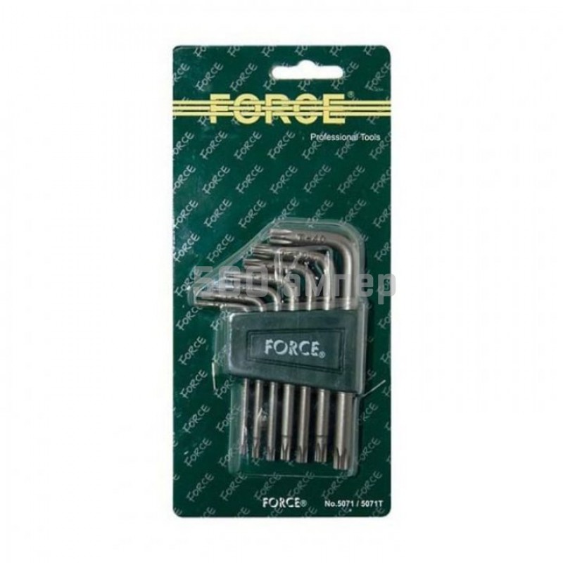 Набор ключей звезд Г-обр 7пр Force/Forsage (5071T) 23686