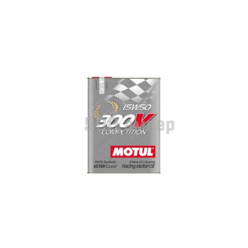 Масло моторное Motul 15W50 300V Competition (технология ESTER Core) (2L) 104244