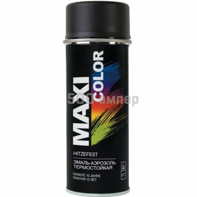 Краска аэрозольная Maxi 400мл черная (9005) 12045