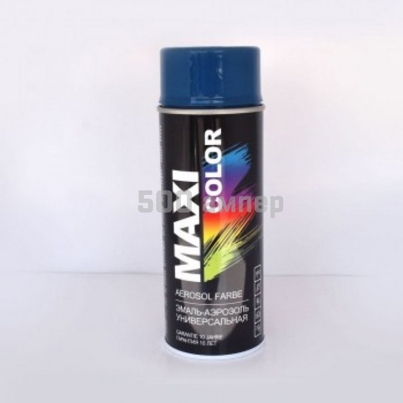 Краска аэрозольная Maxi 400мл темно-голубая (5010) 12339